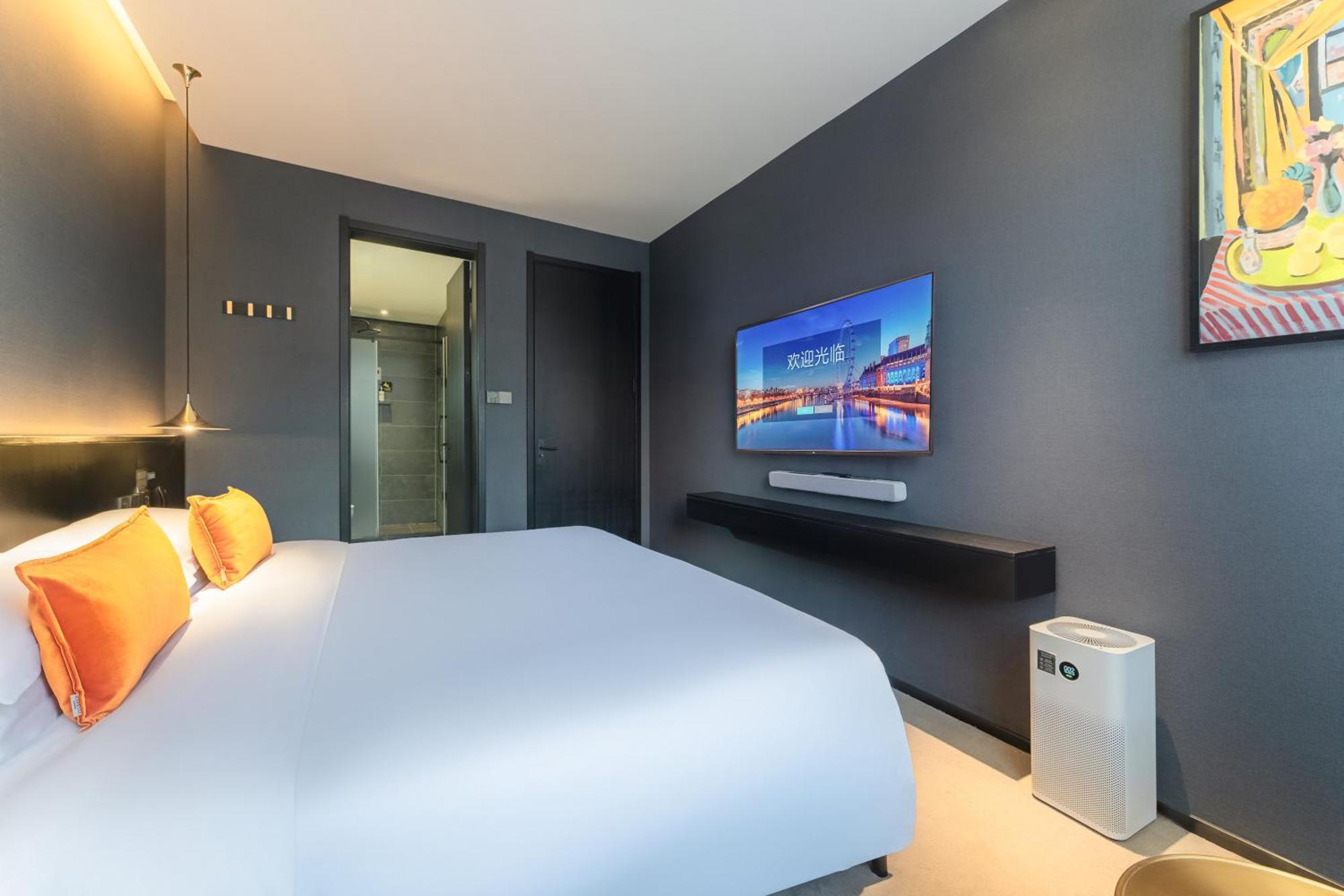 Hesu Designer Hotel & Suites -Near Xi'An Drum Tower And Yongning Gate -Free Laundry Luggage Storage -Kitty Cafe With Freshly Ground Coffee -24H Front Desk -English Service Exterior photo